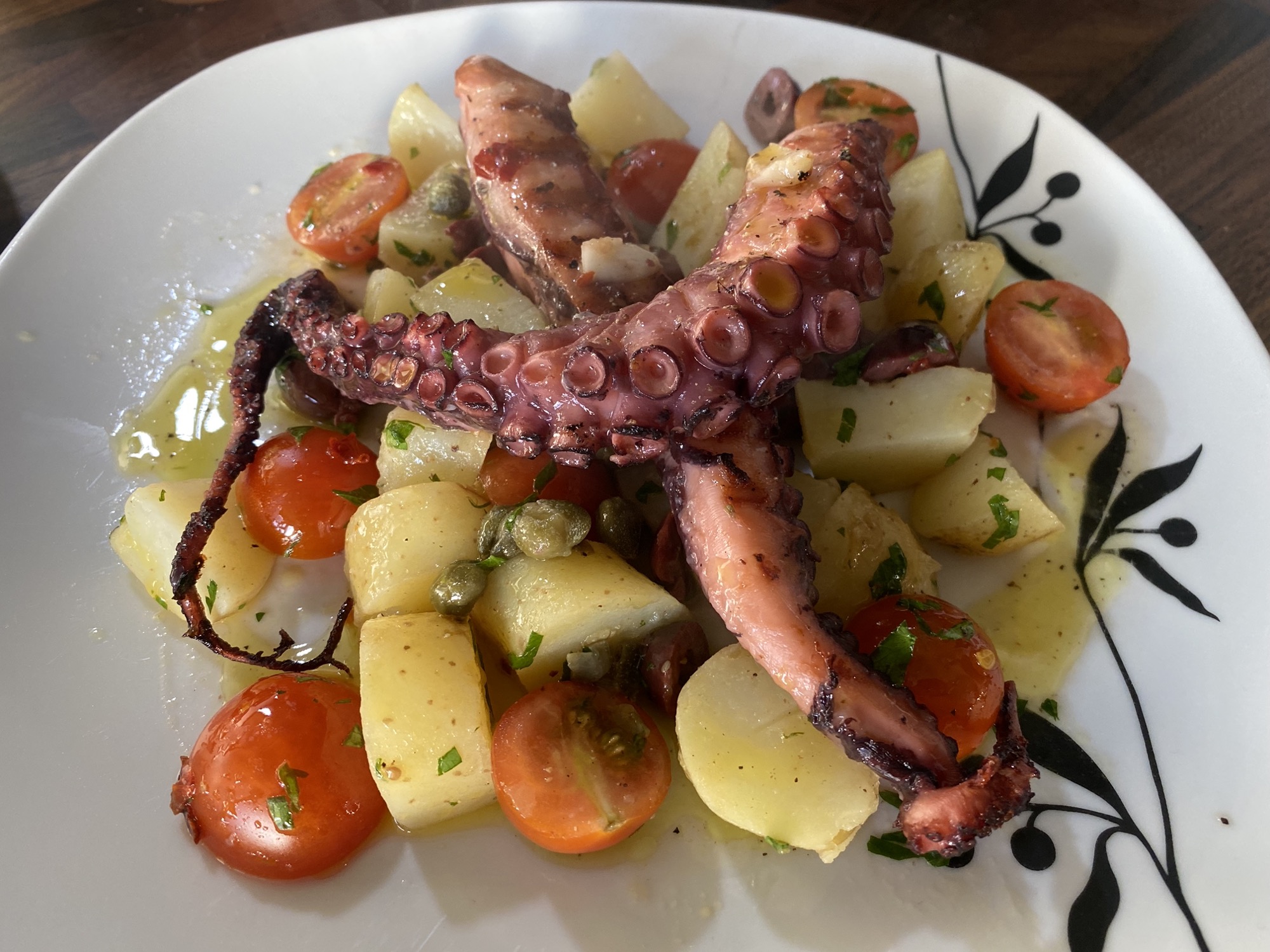 Grilled Octopus Salad