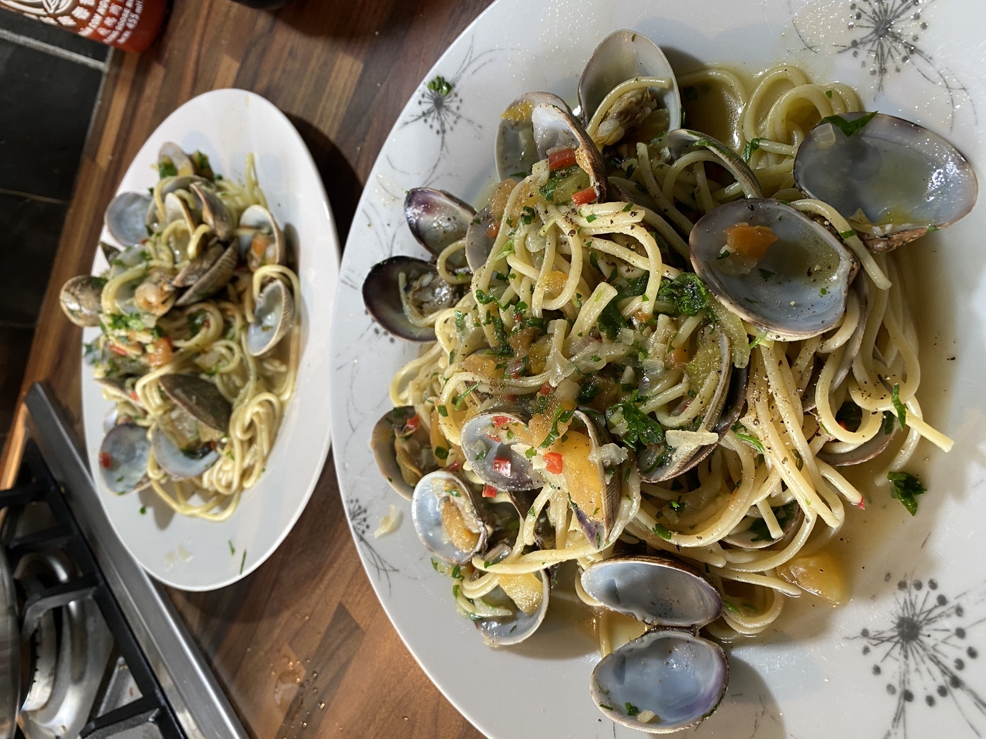 Clam Linguine (Linguine alle Vongole)