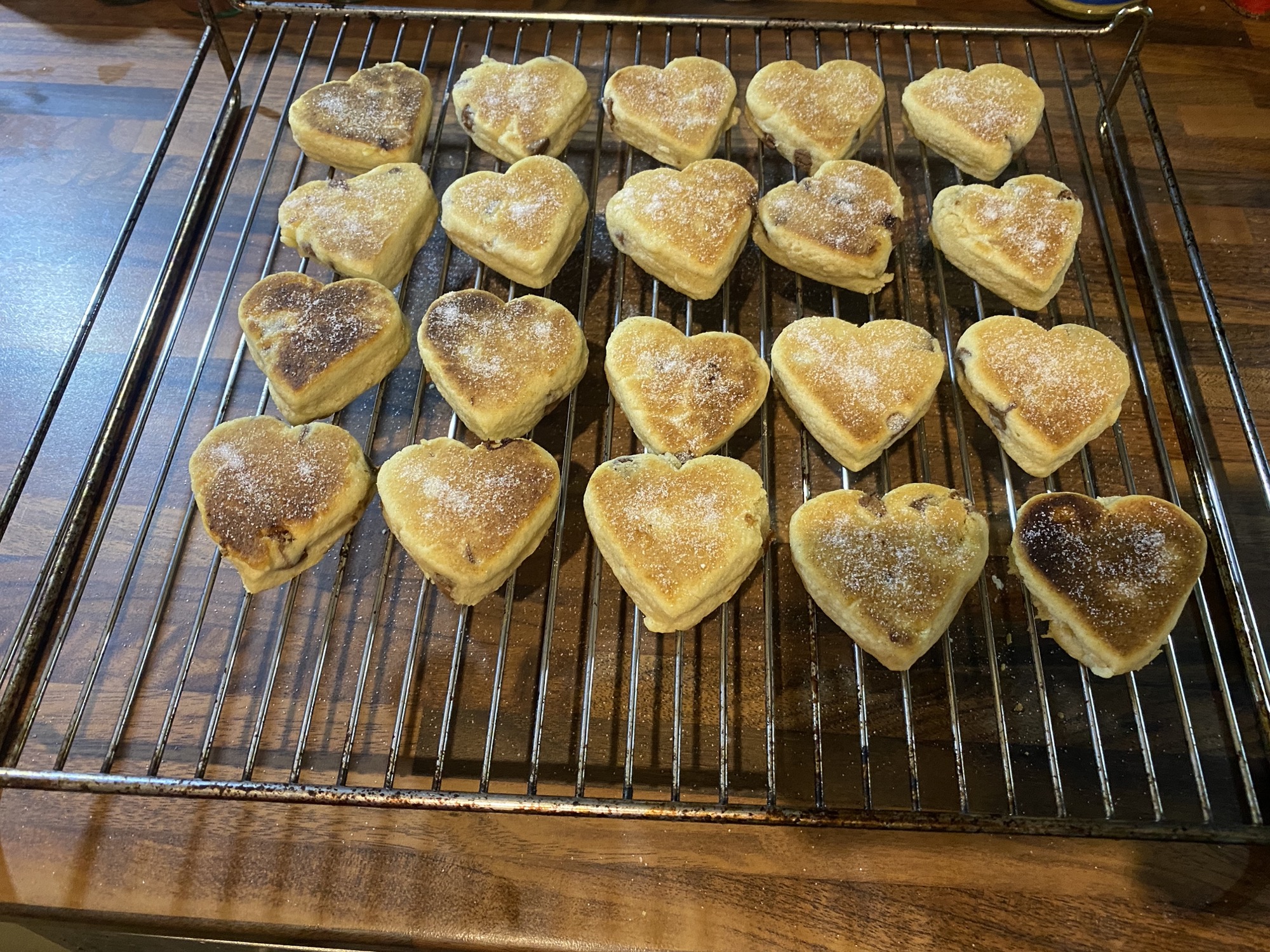Heart-Shaped Welsh Cakes