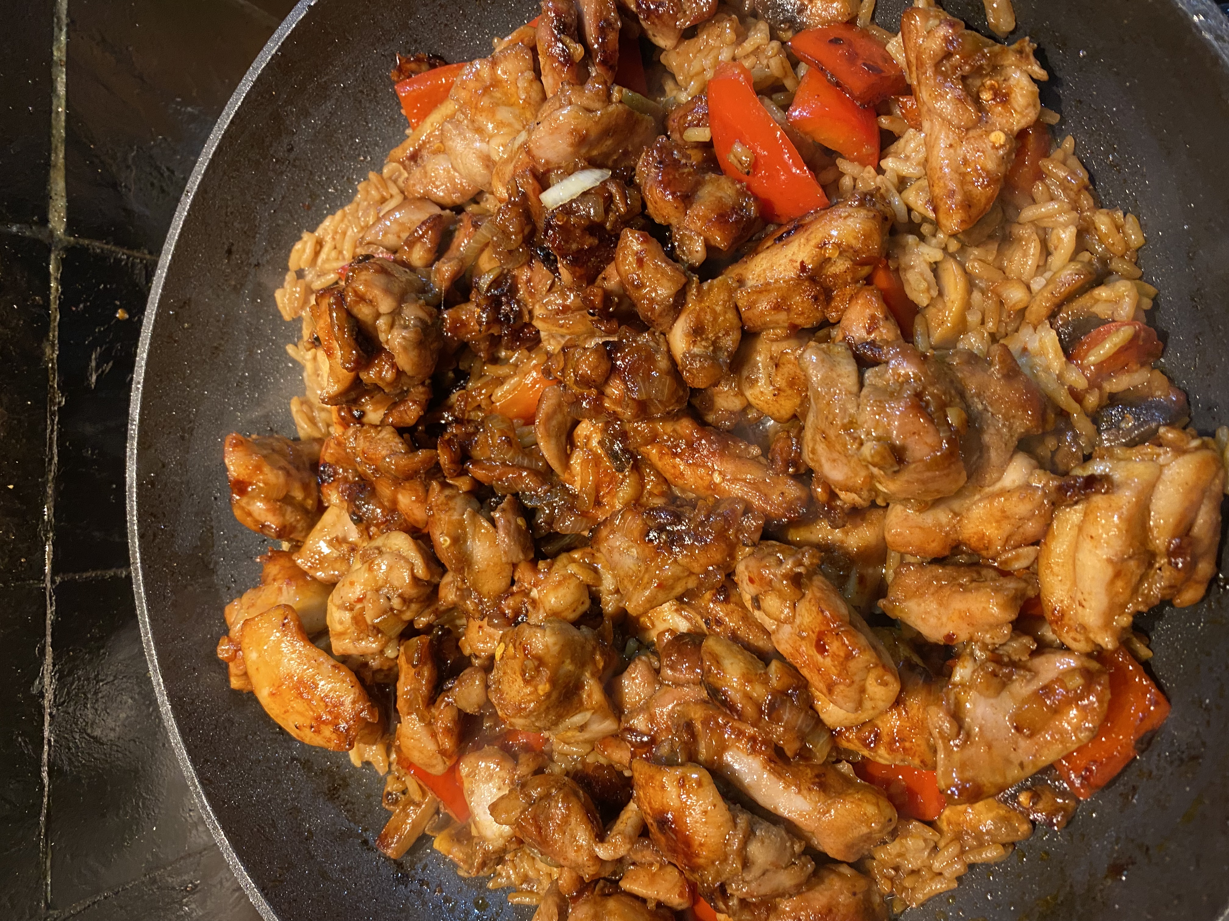 Korean BBQ Dragon Spice Chicken Rice