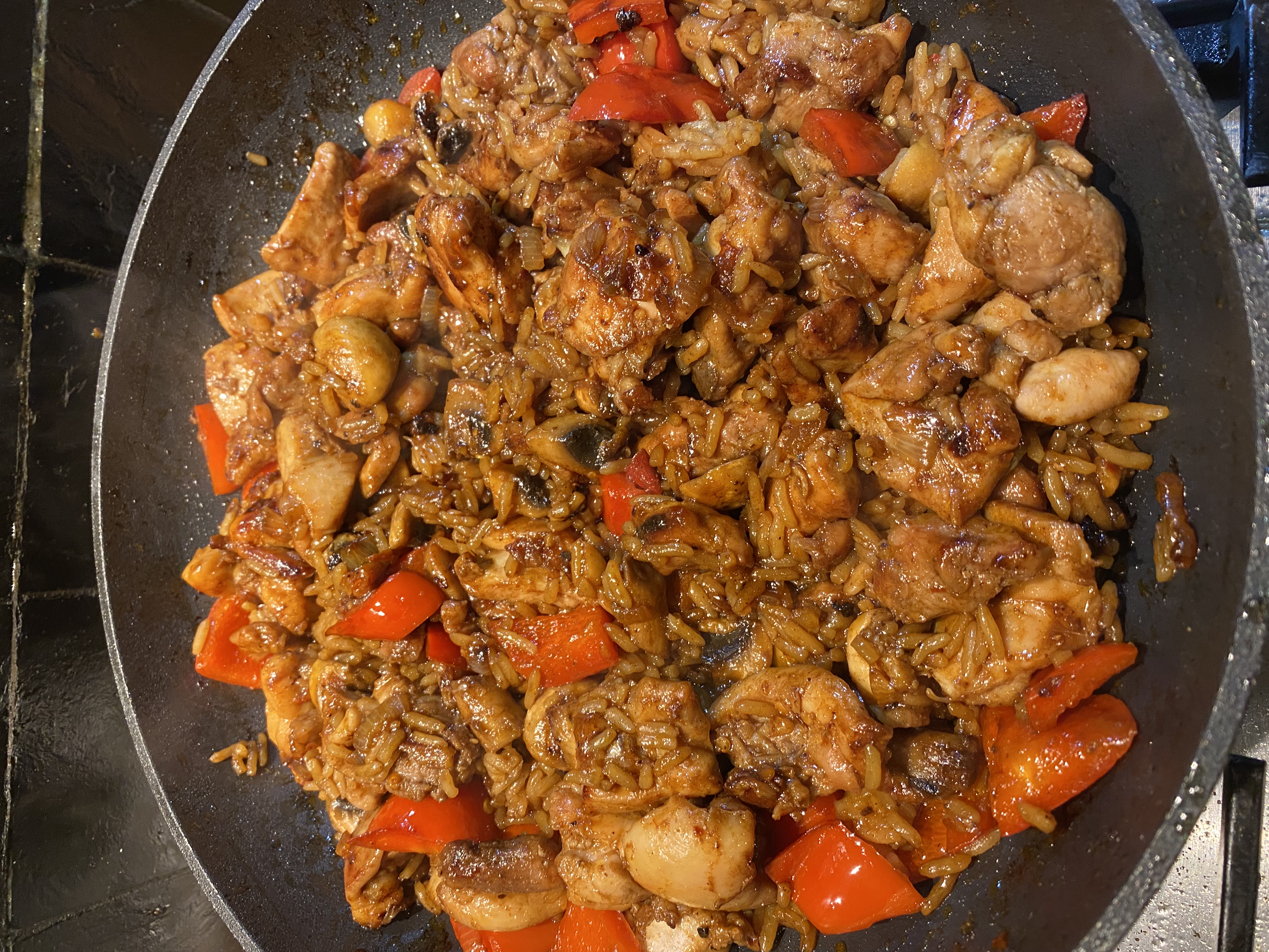 Korean BBQ Dragon Spice Chicken Rice