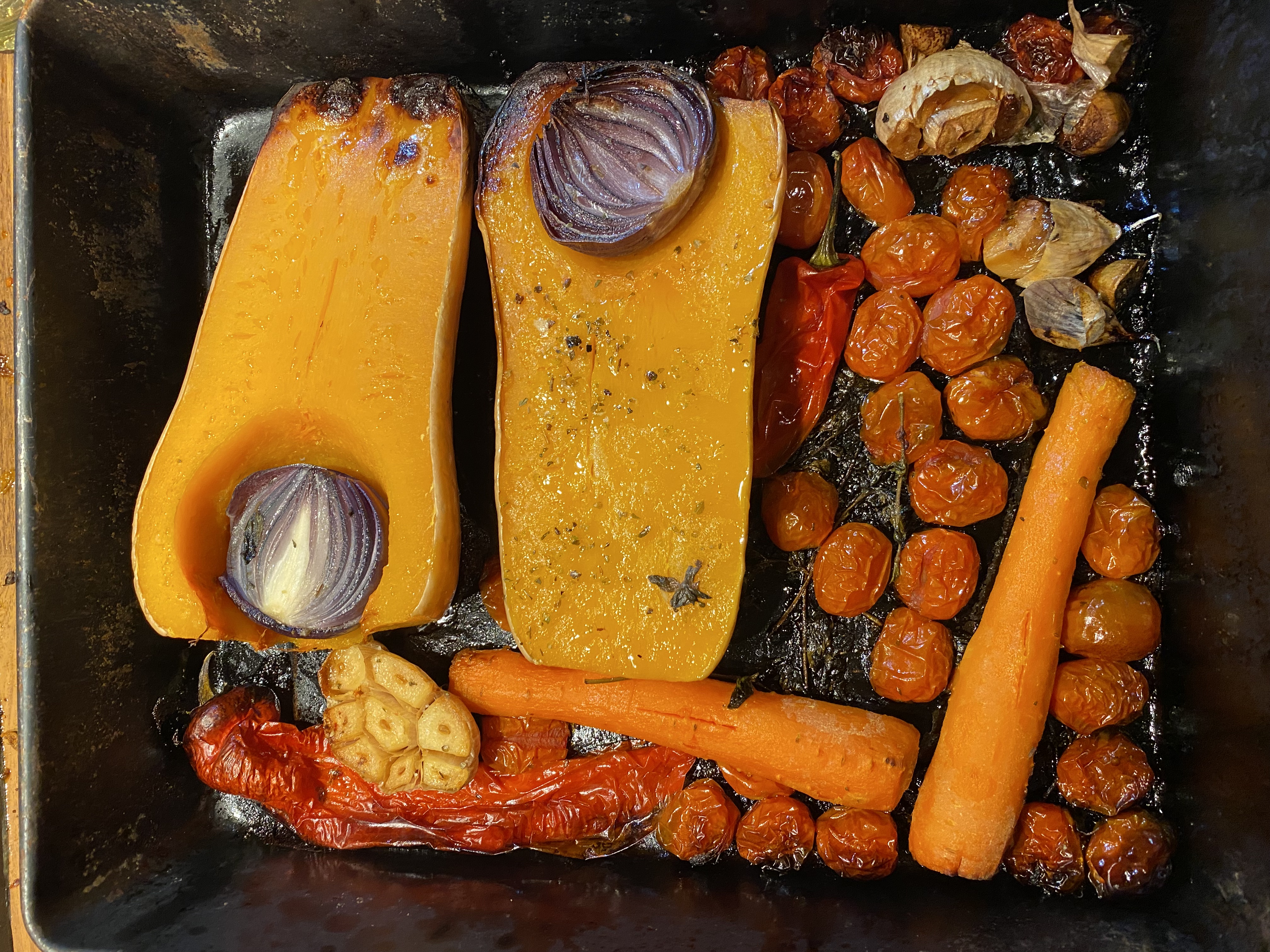 Roasted Veg & Squash Soup