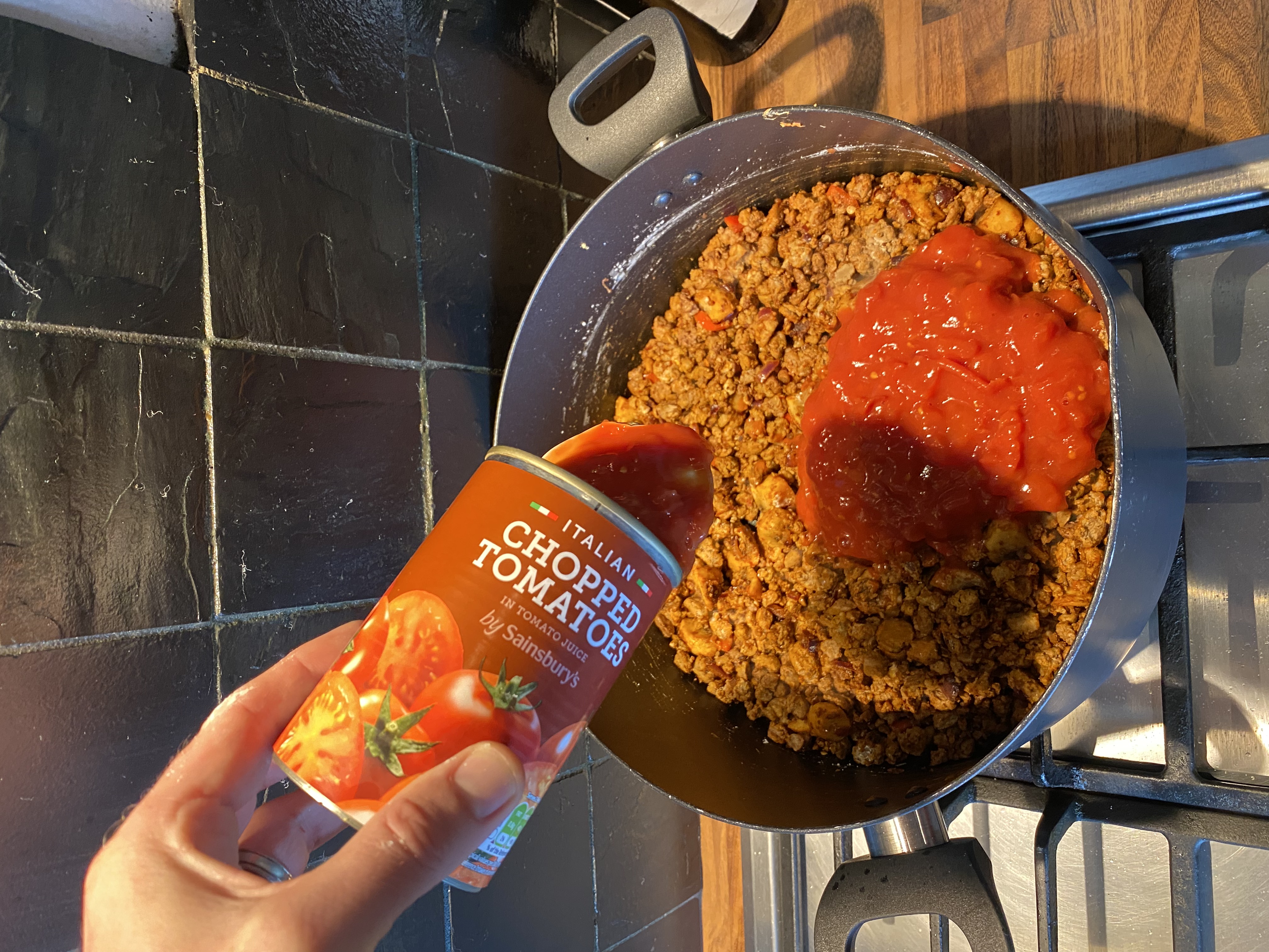 Veggie Chilli Jacket Potatoes