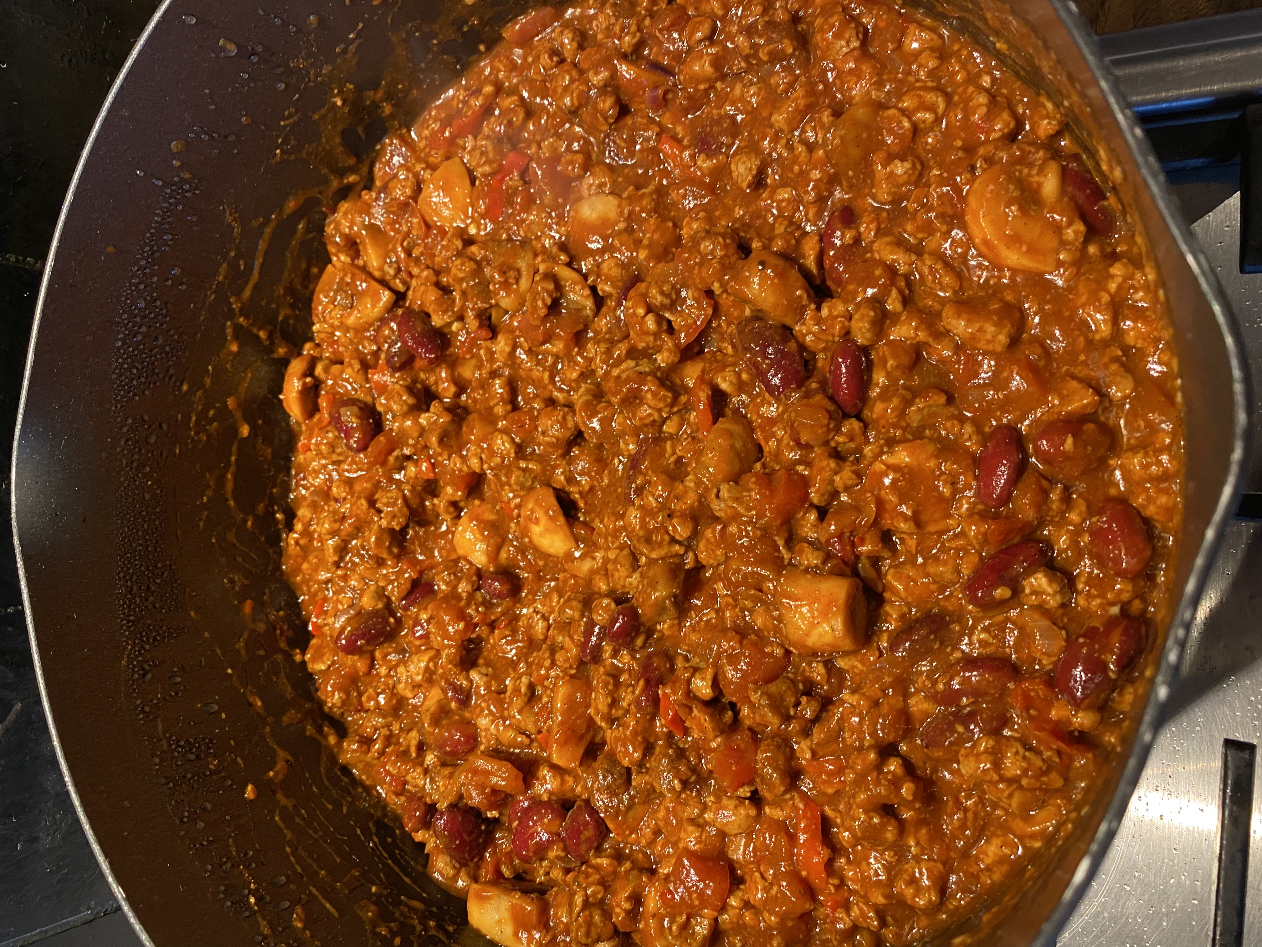 Veggie Chilli Jacket Potatoes