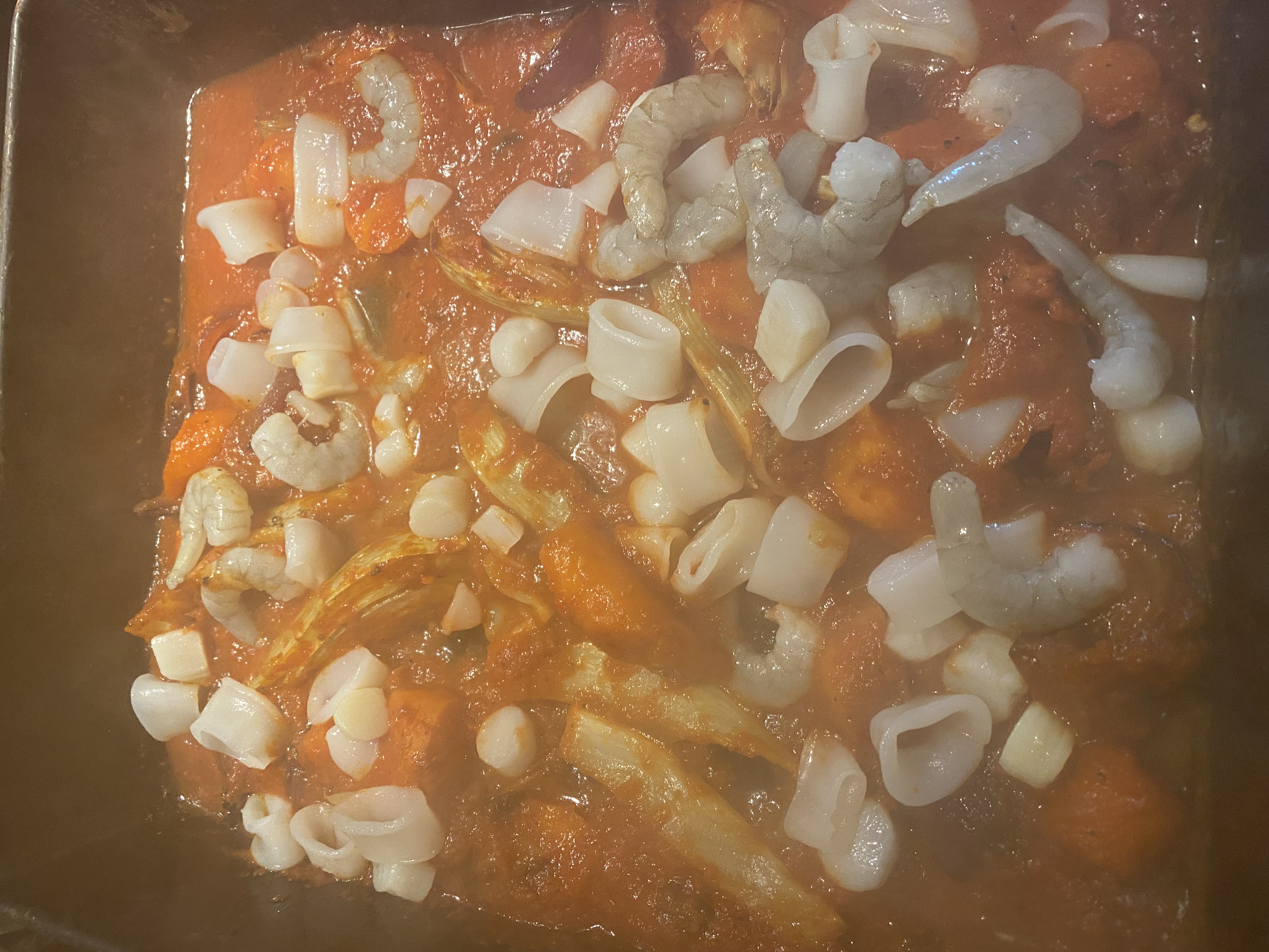 Seafood Fusilli