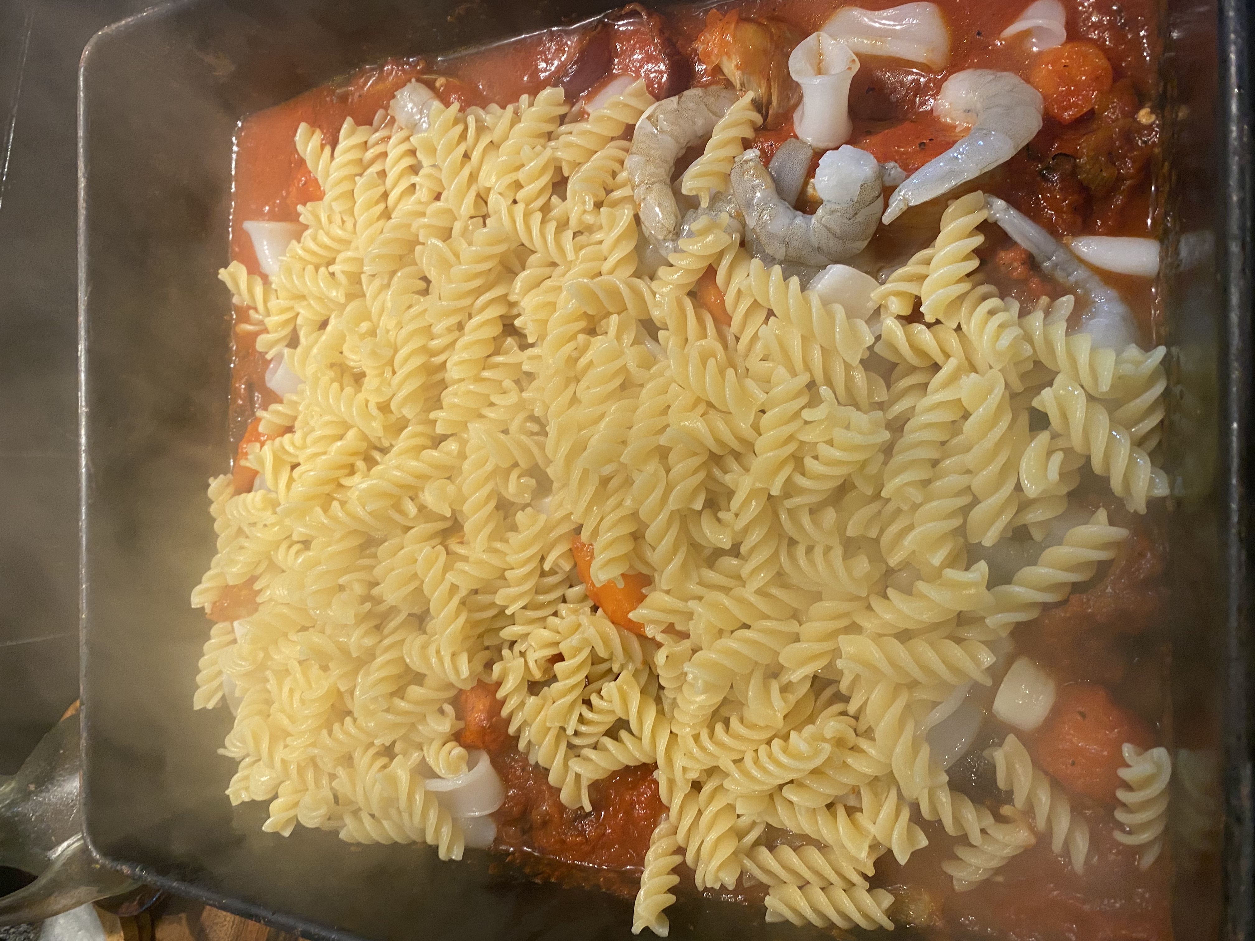 Seafood Fusilli