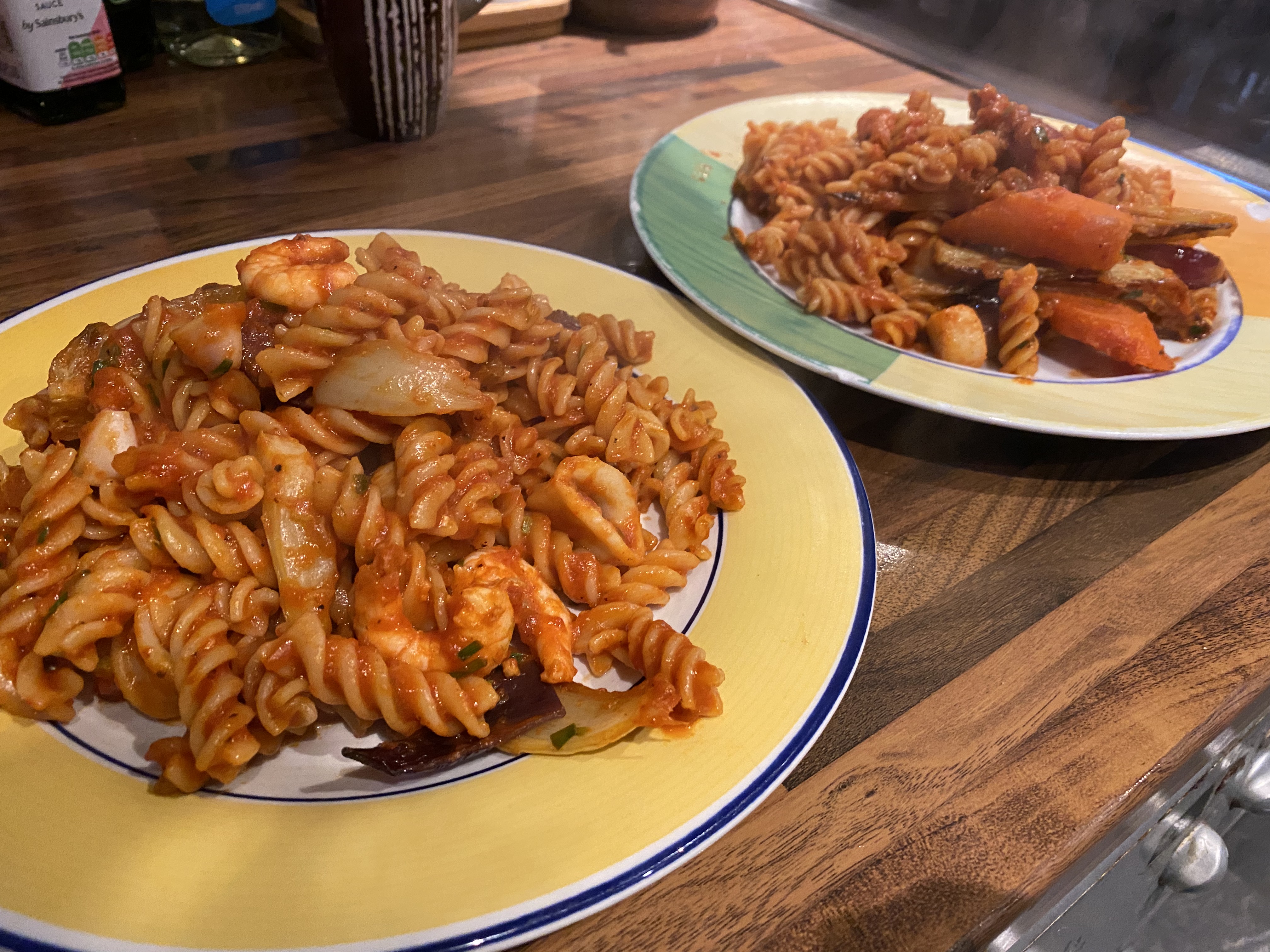 Seafood Fusilli
