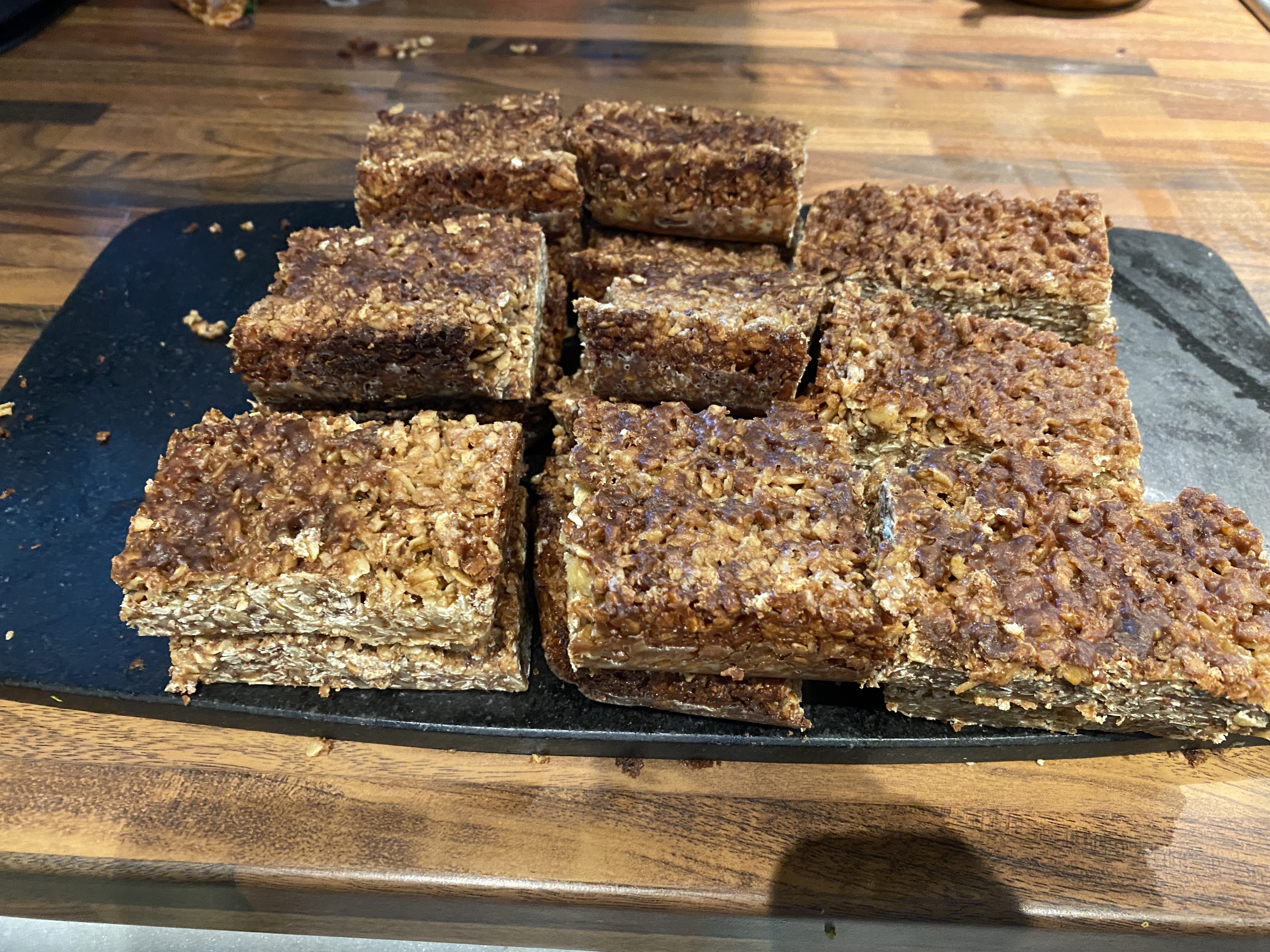 Chocolate Chunk Oat Traybake