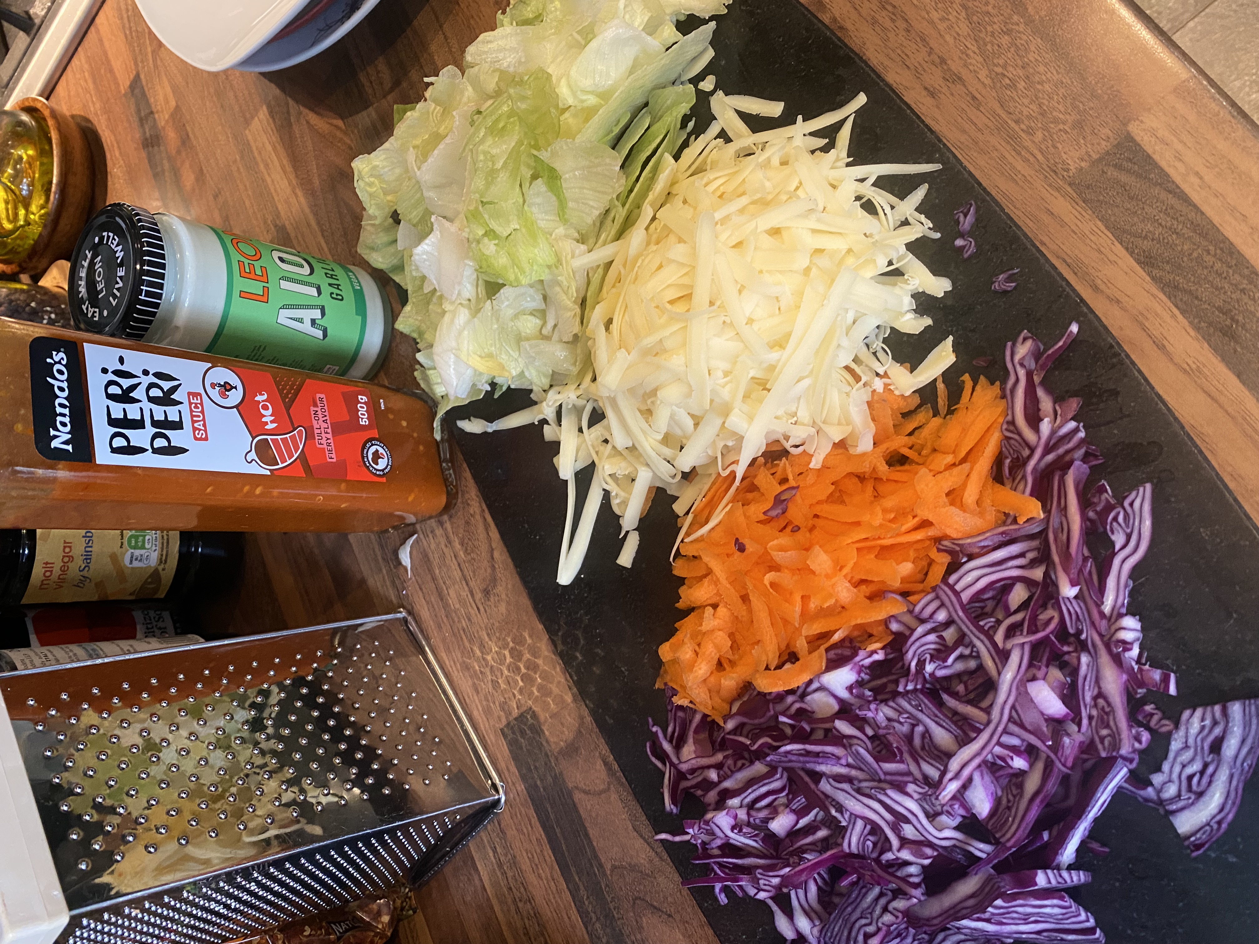 Peri-Peri Chicken Wrap with Slaw