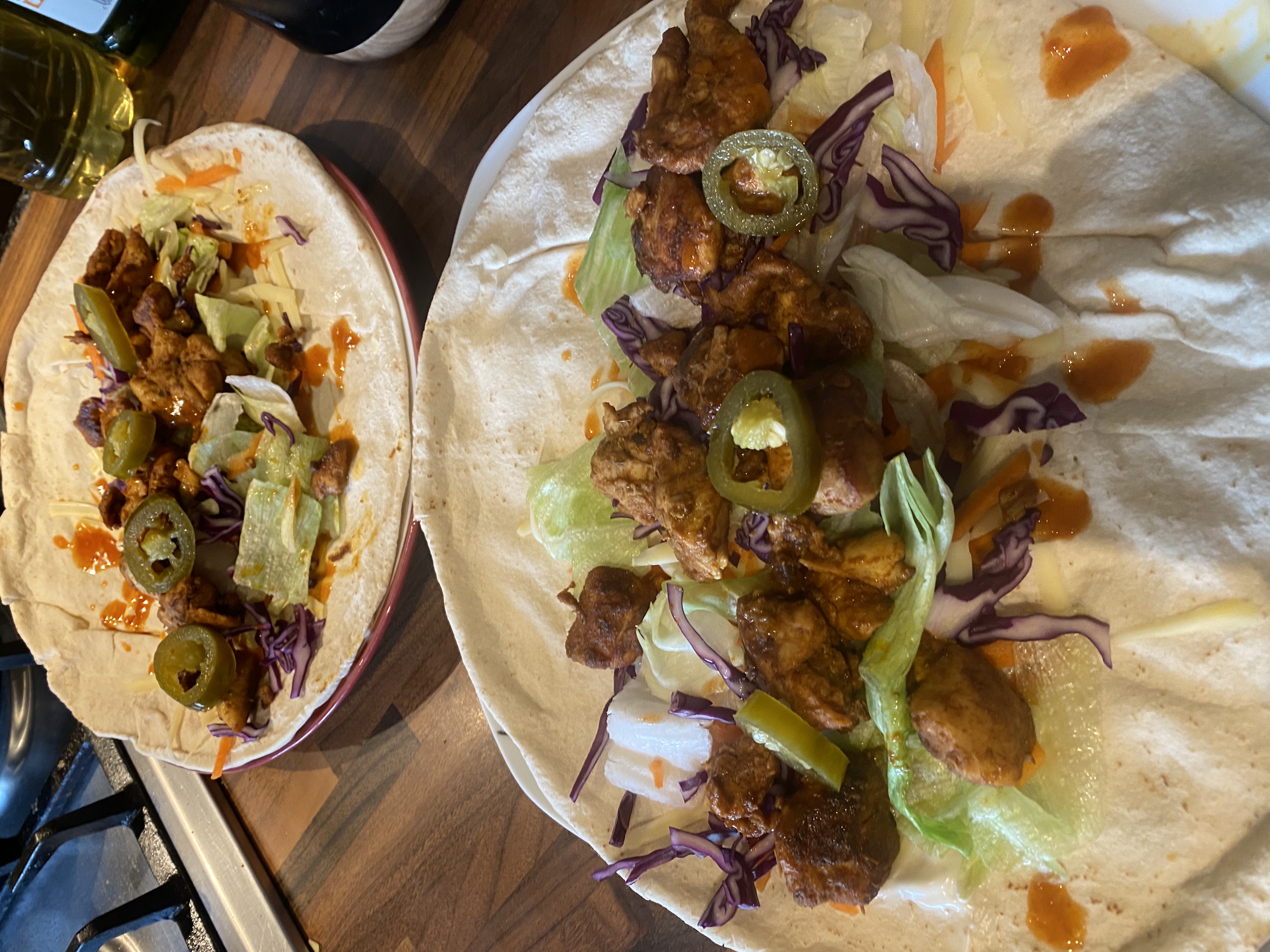 Peri-Peri Chicken Wrap with Slaw