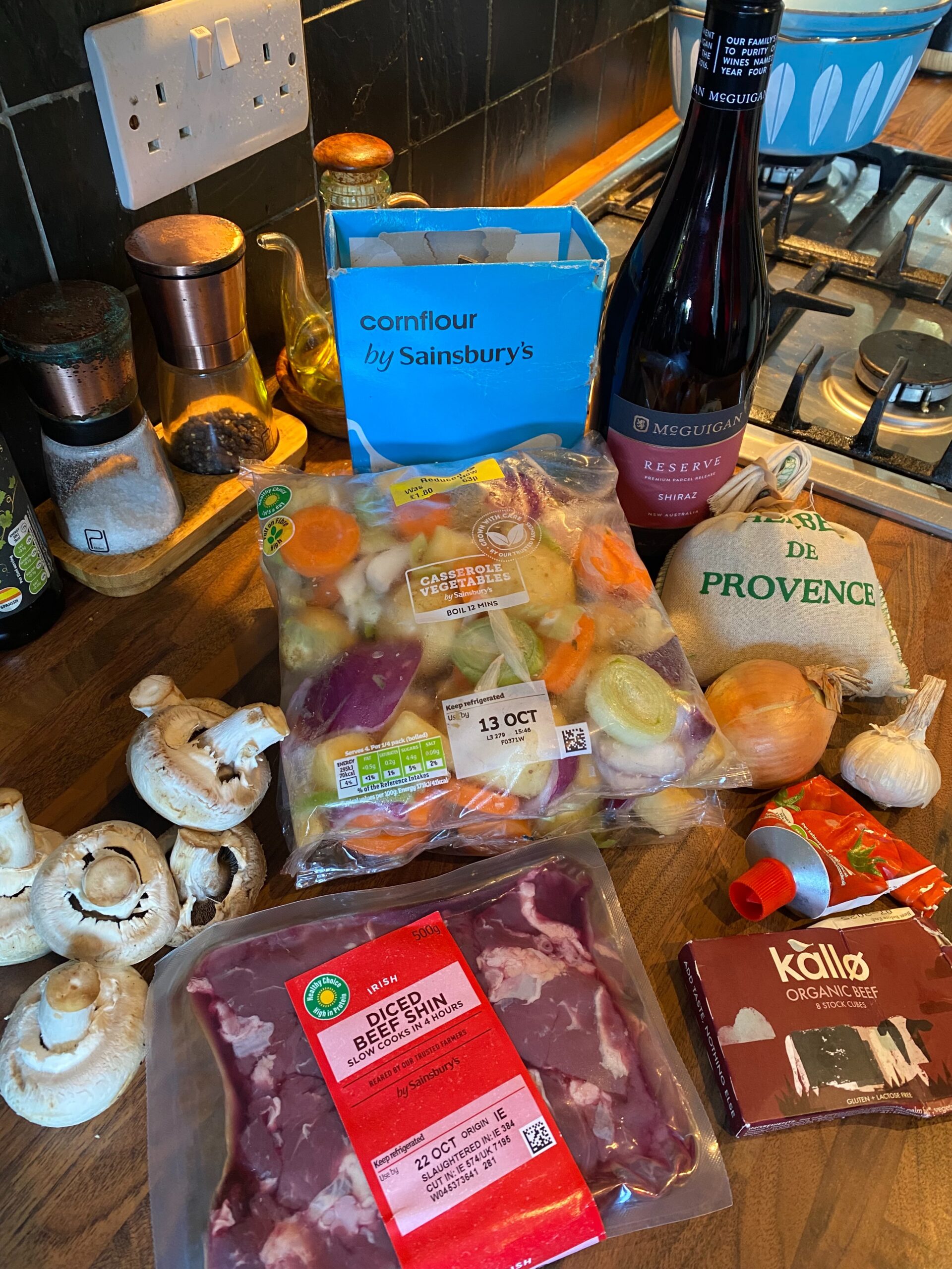 Beef & Red Wine Stew