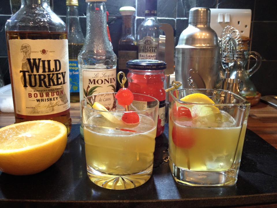 "Big Texan" Bourbon Sour