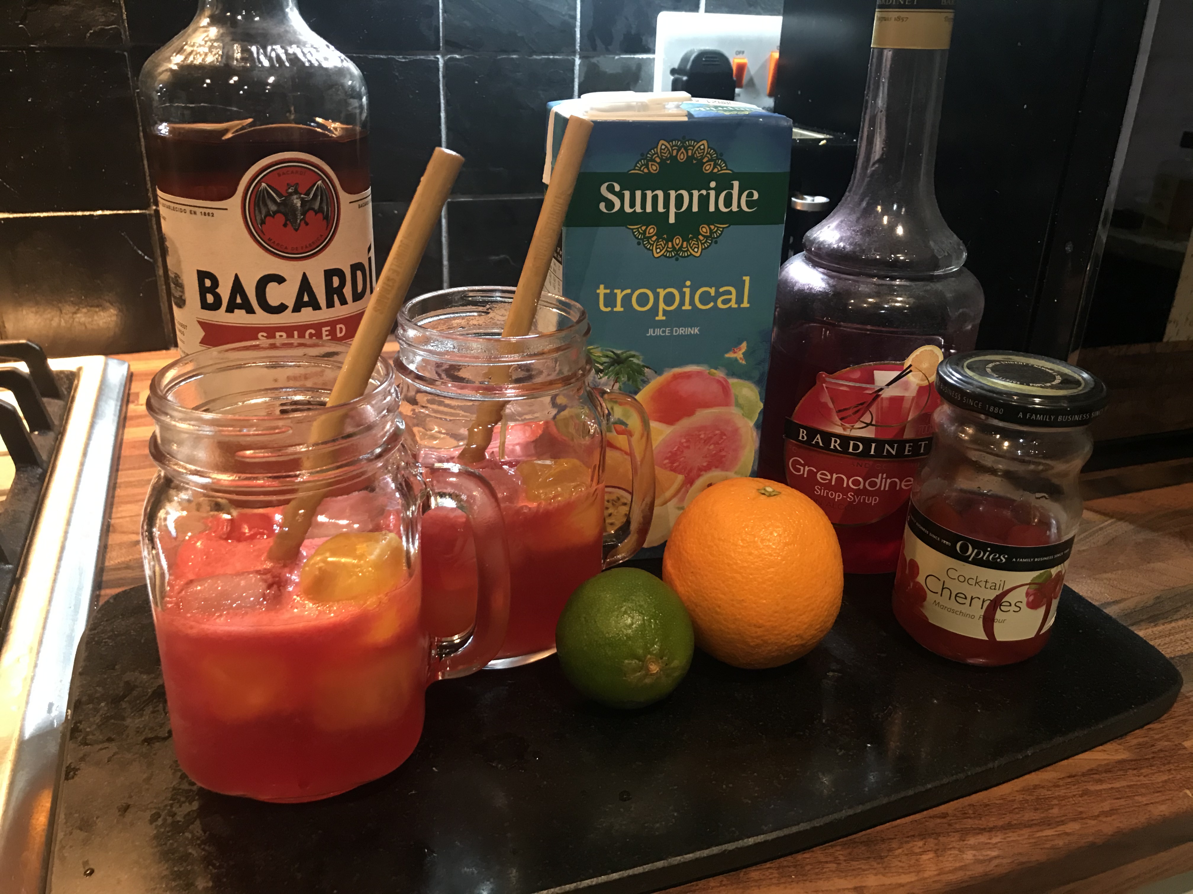 Spiced Rum Punch