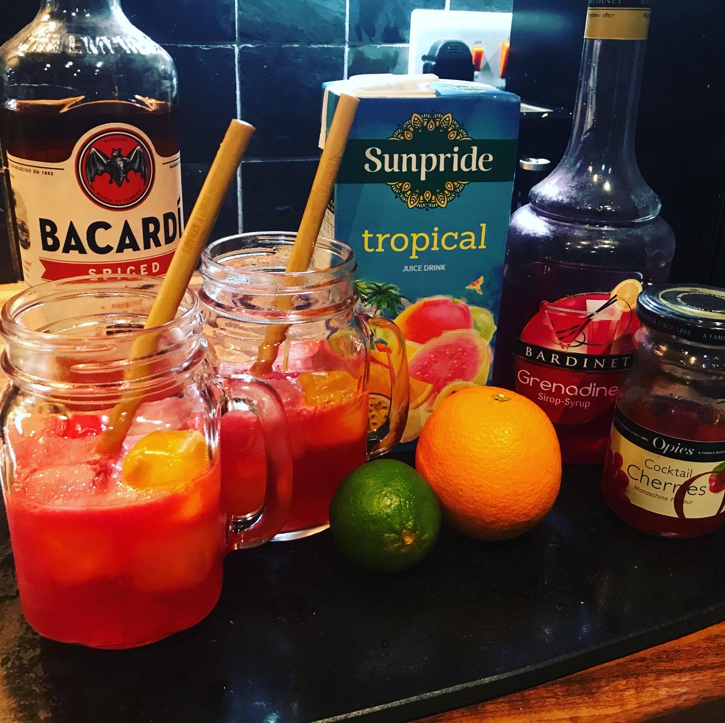 Spiced Rum Punch